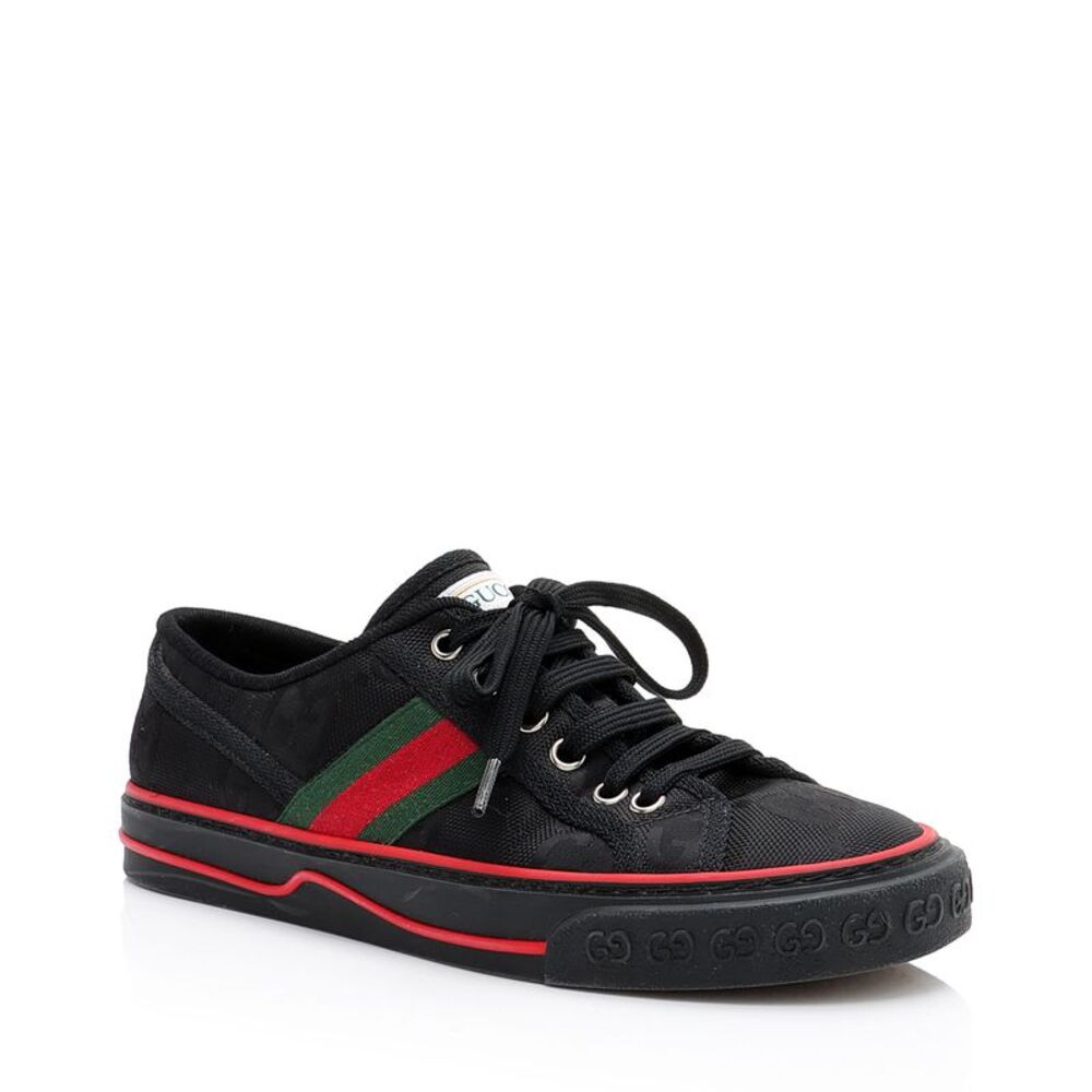 Gucci Econyl Nylon Web Off The Grid 1977 Tennis Sneakers - Size 7 / 37